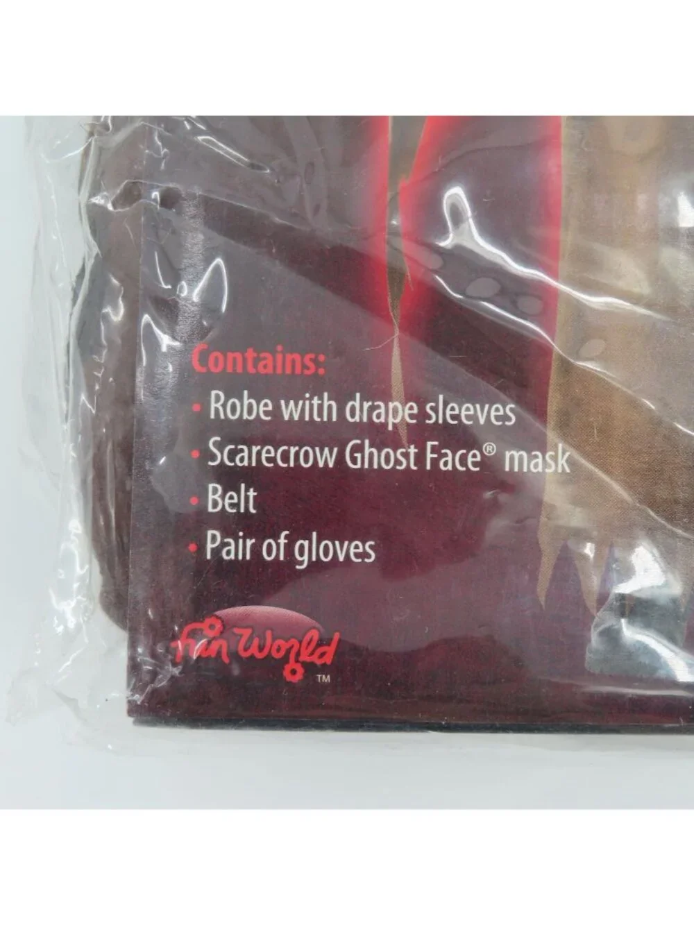 Scream 4 Scarecrow GhostFace Boys Medium 8 Horror Fun World Costume Mask